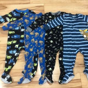 4 fleece sleepers